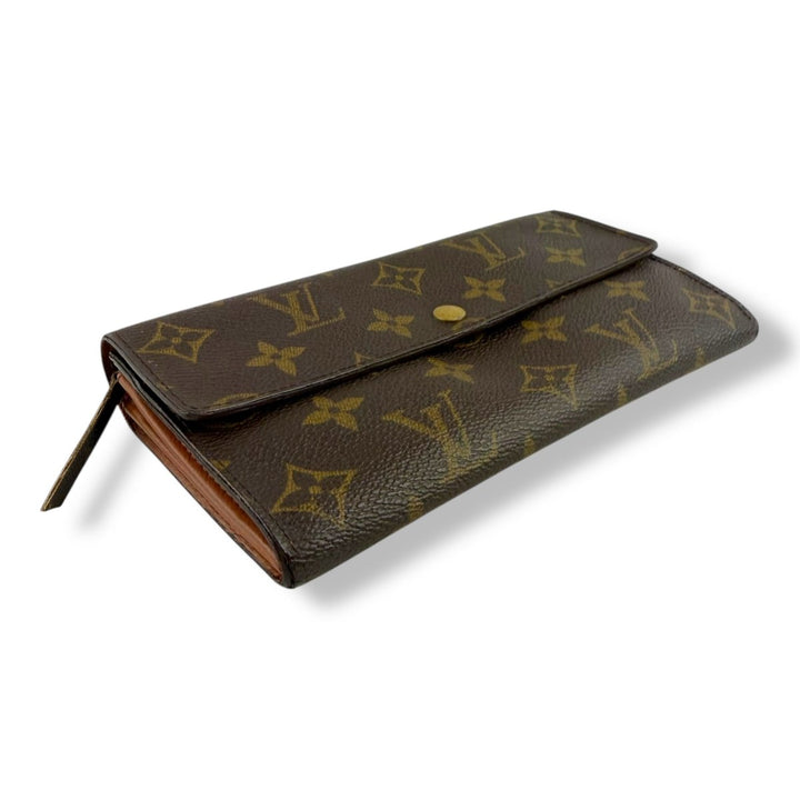 Louis Vuitton Sarah Brown Monogram Femme Wallet - Lux Central