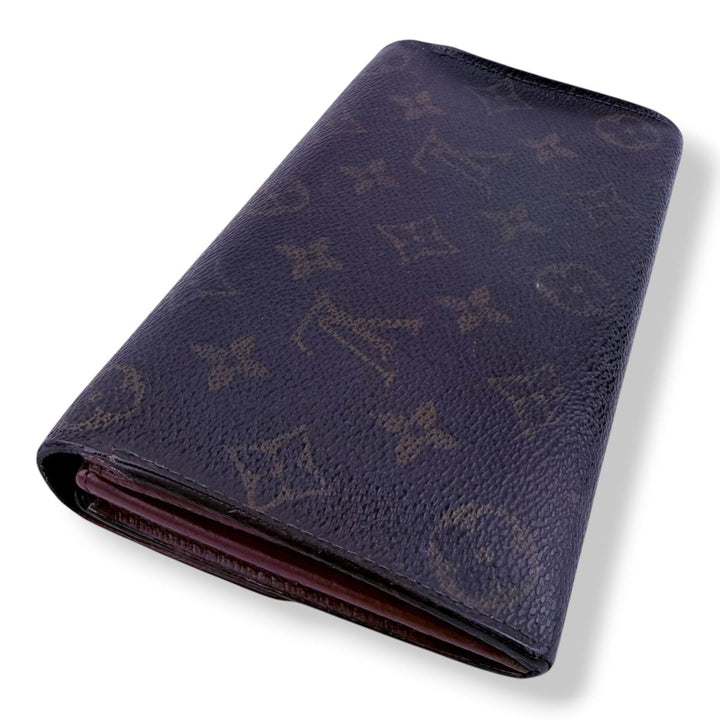 Louis Vuitton Sarah Brown Monogram Femme Wallet - Lux Central