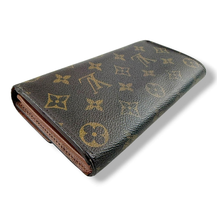 Louis Vuitton Sarah Brown Monogram Femme Wallet - Lux Central