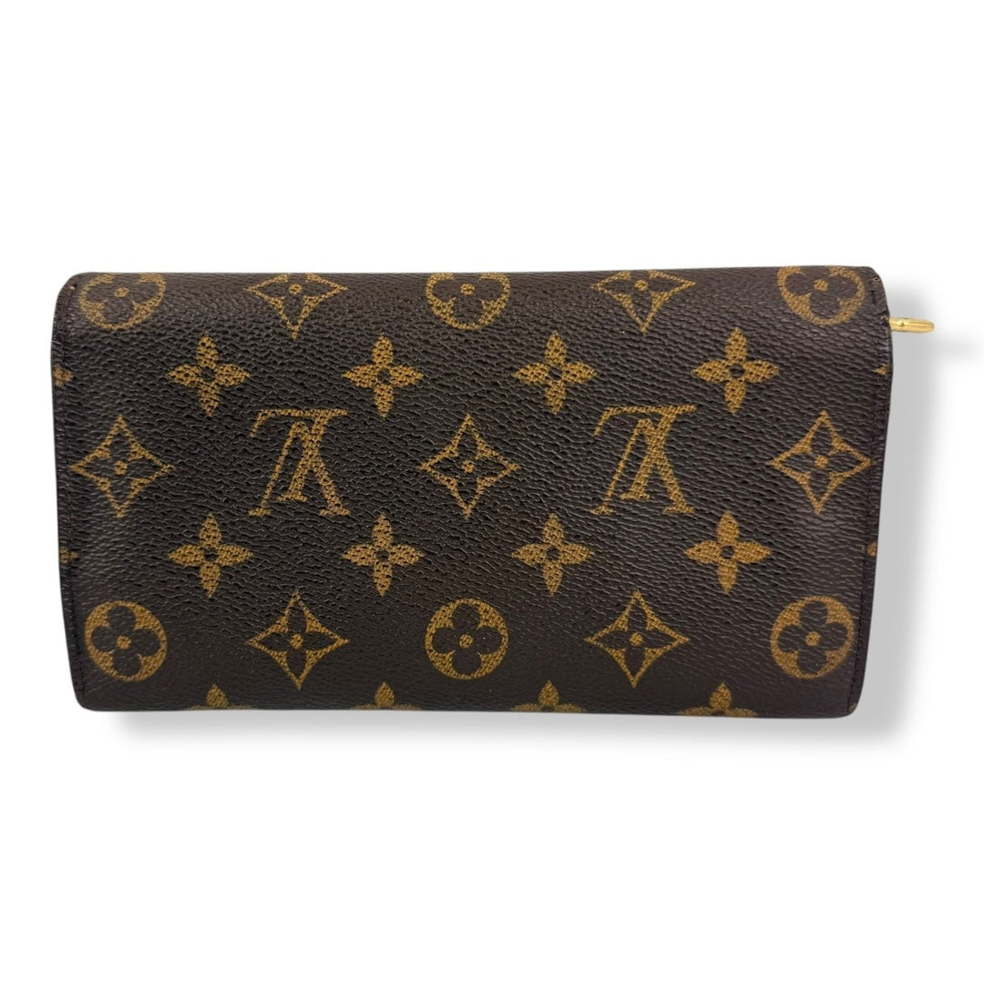 Louis Vuitton Sarah Brown Monogram Femme Wallet - Lux Central