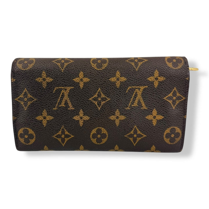 Louis Vuitton Sarah Brown Monogram Femme Wallet - Lux Central