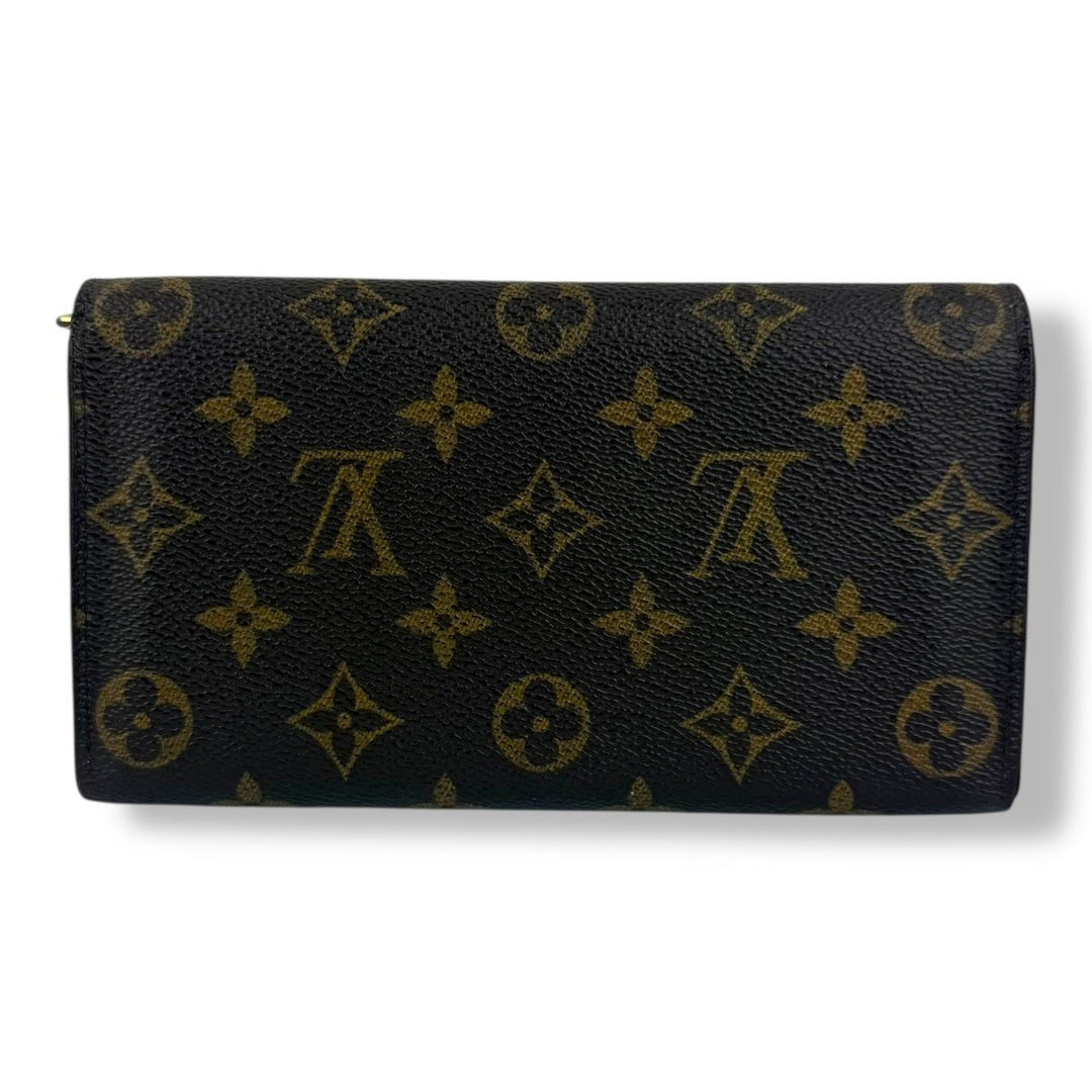 Louis Vuitton Sarah Brown Monogram Femme Wallet - Lux Central