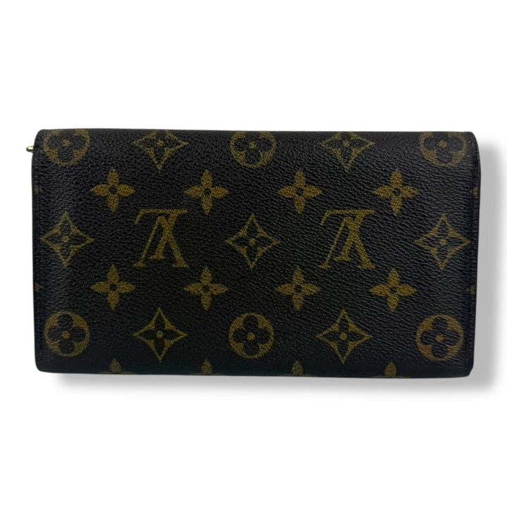 Louis Vuitton Sarah Brown Monogram Femme Wallet - Lux Central
