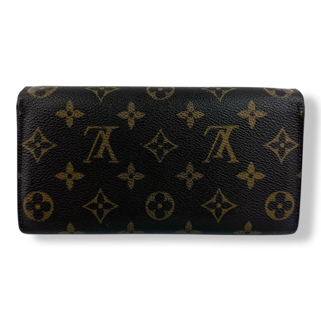 Louis Vuitton Sarah Brown Monogram Femme Wallet - Lux Central