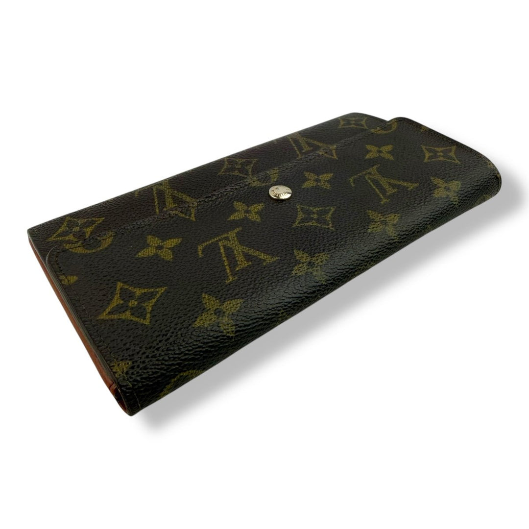 Louis Vuitton Sarah Brown Monogram Femme Wallet - Lux Central