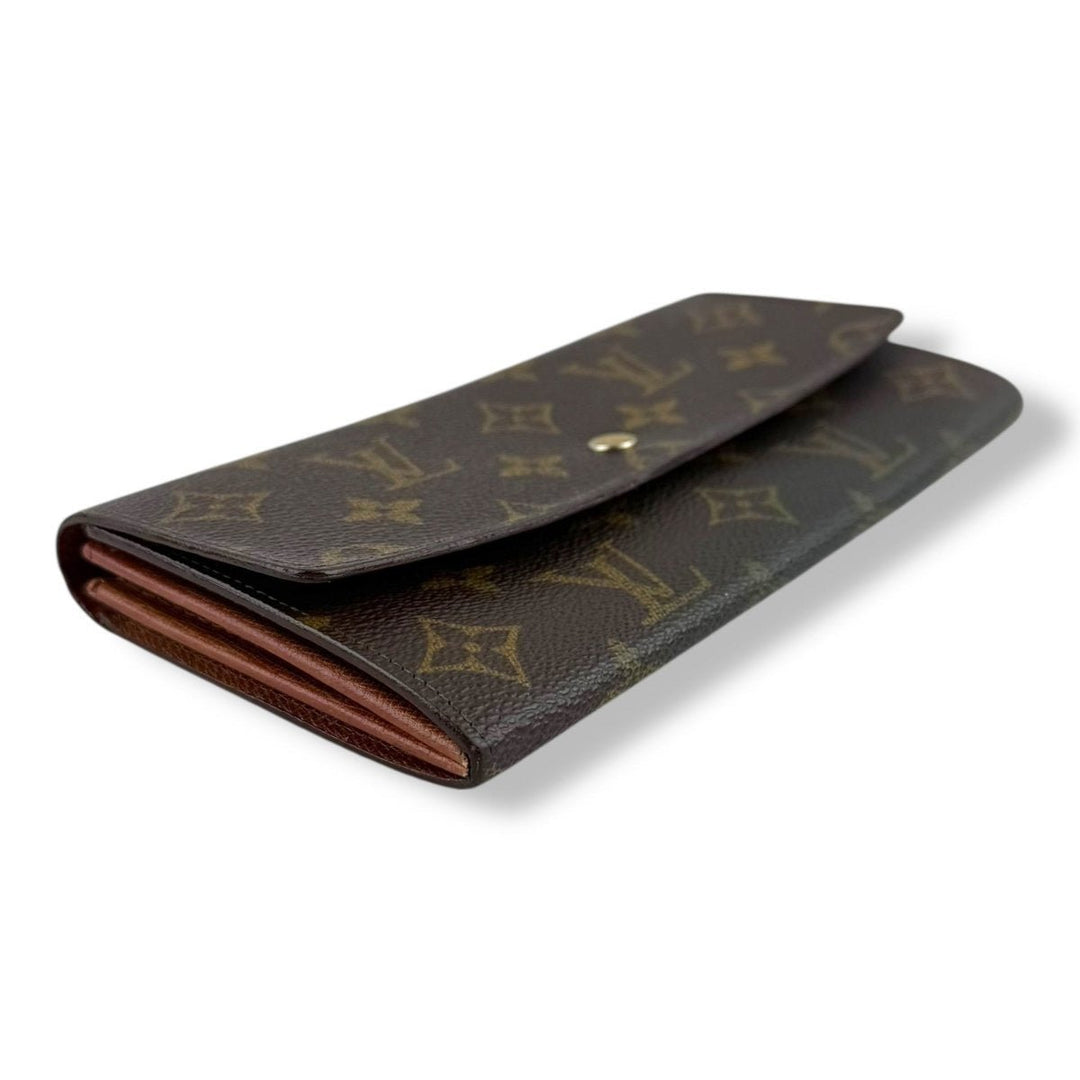 Louis Vuitton Sarah Brown Monogram Femme Wallet - Lux Central
