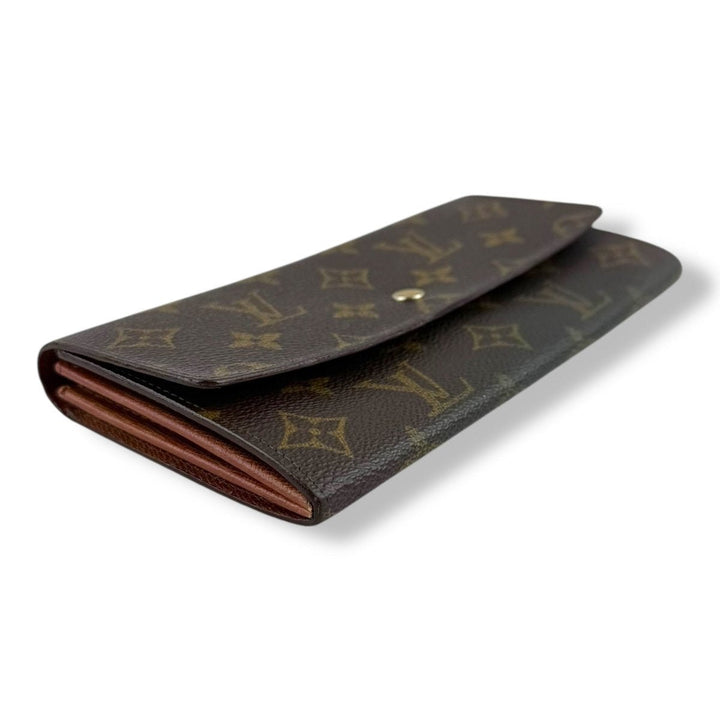 Louis Vuitton Sarah Brown Monogram Femme Wallet - Lux Central