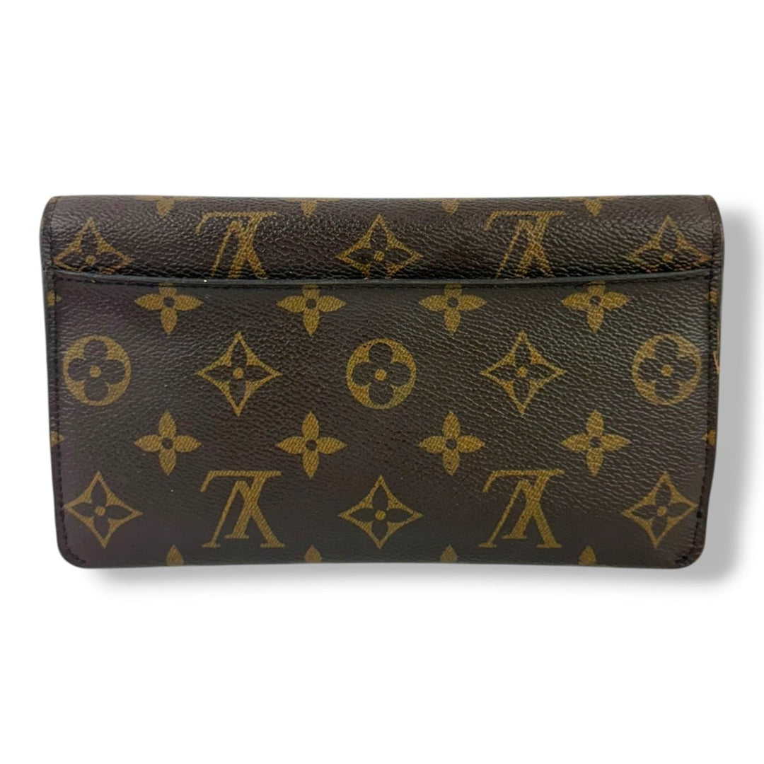 Louis Vuitton Sarah Brown Monogram Femme Wallet - Lux Central