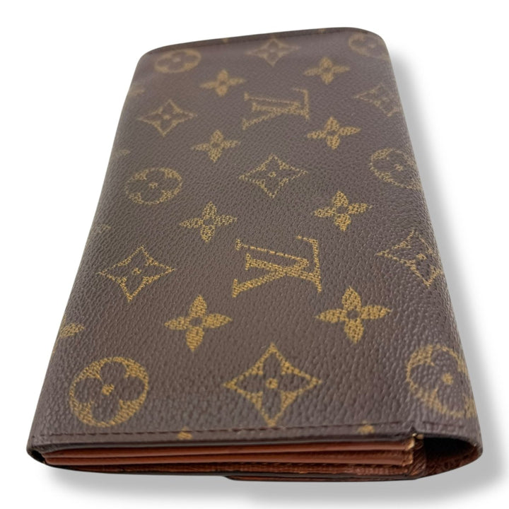 Louis Vuitton Sarah Brown Monogram Femme Wallet - Lux Central