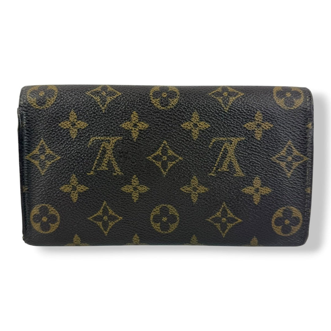Louis Vuitton Sarah Brown Monogram Femme Wallet - Lux Central