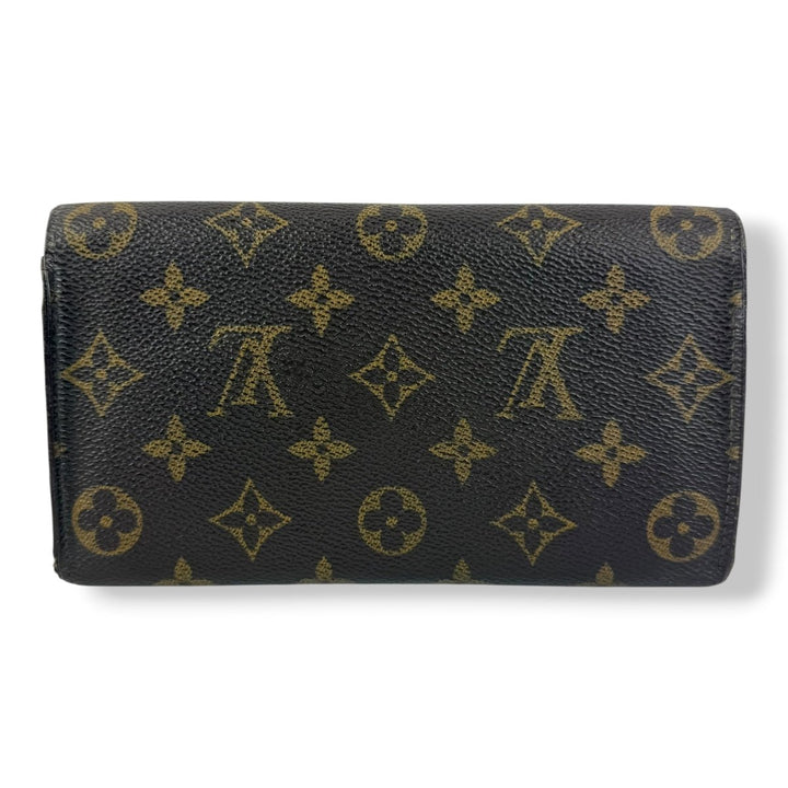 Louis Vuitton Sarah Brown Monogram Femme Wallet - Lux Central
