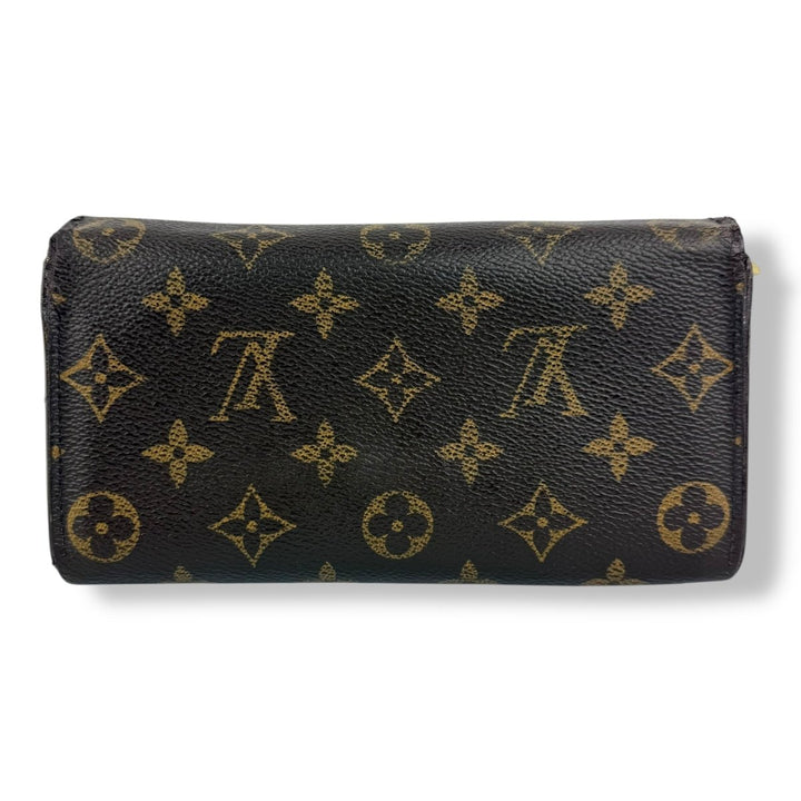 Louis Vuitton Sarah Brown Monogram Femme Wallet - Lux Central
