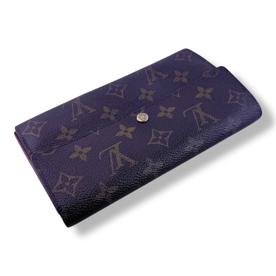 Louis Vuitton Sarah Brown Monogram Femme Wallet - Lux Central