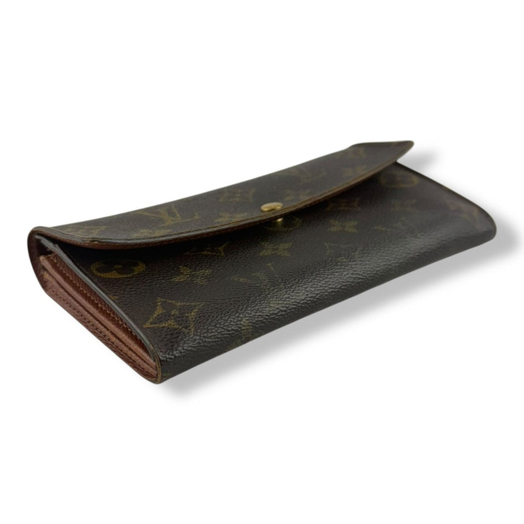 Louis Vuitton Sarah Brown Monogram Femme Wallet - Lux Central
