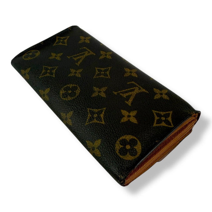 Louis Vuitton Sarah Brown Monogram Femme Wallet - Lux Central