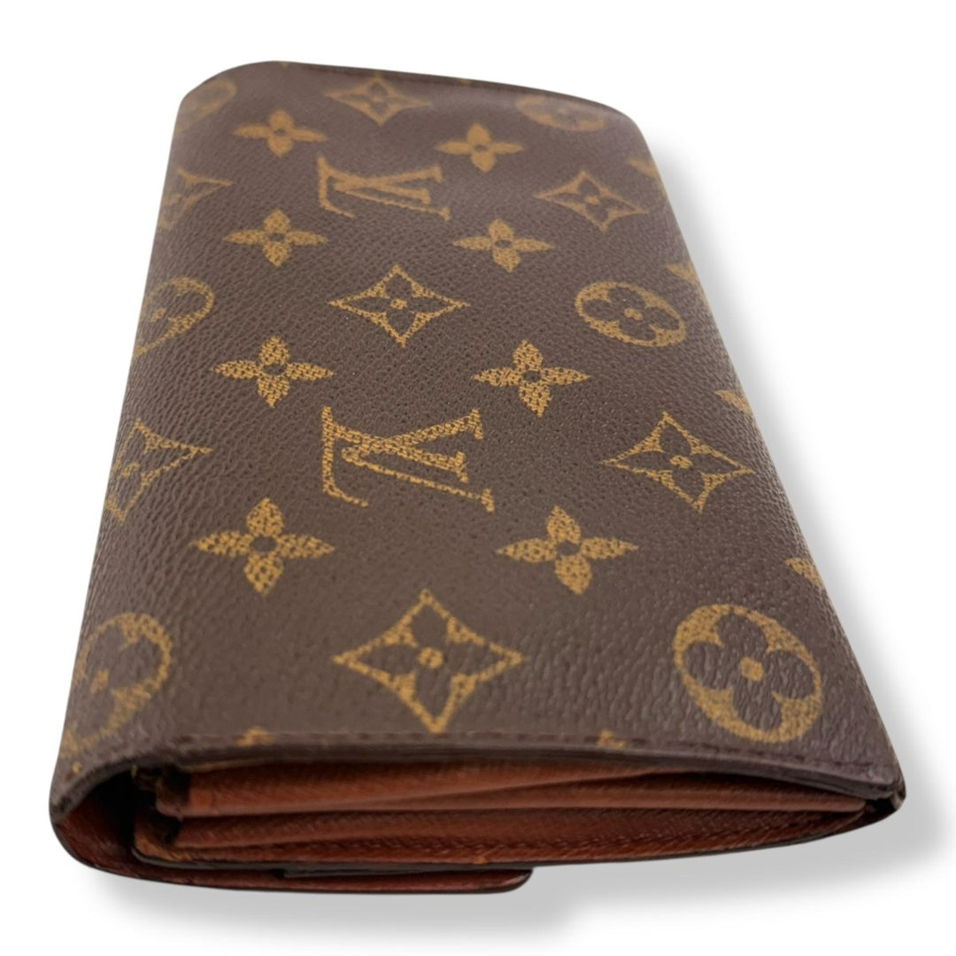 Louis Vuitton Sarah Brown Monogram Femme Wallet - Lux Central