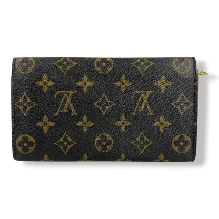 Louis Vuitton Sarah Brown Monogram Femme Wallet - Lux Central