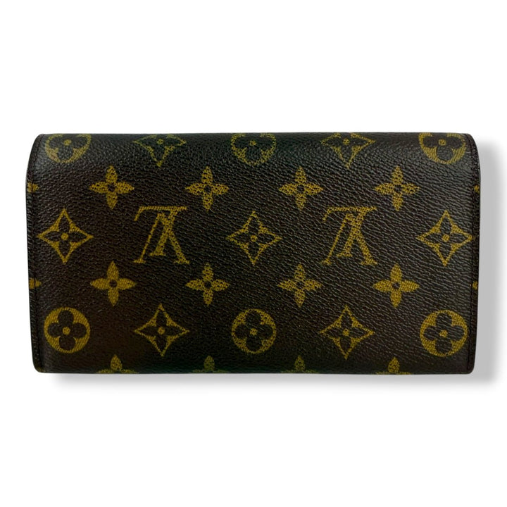 Louis Vuitton Sarah Brown Monogram Femme Wallet - Lux Central
