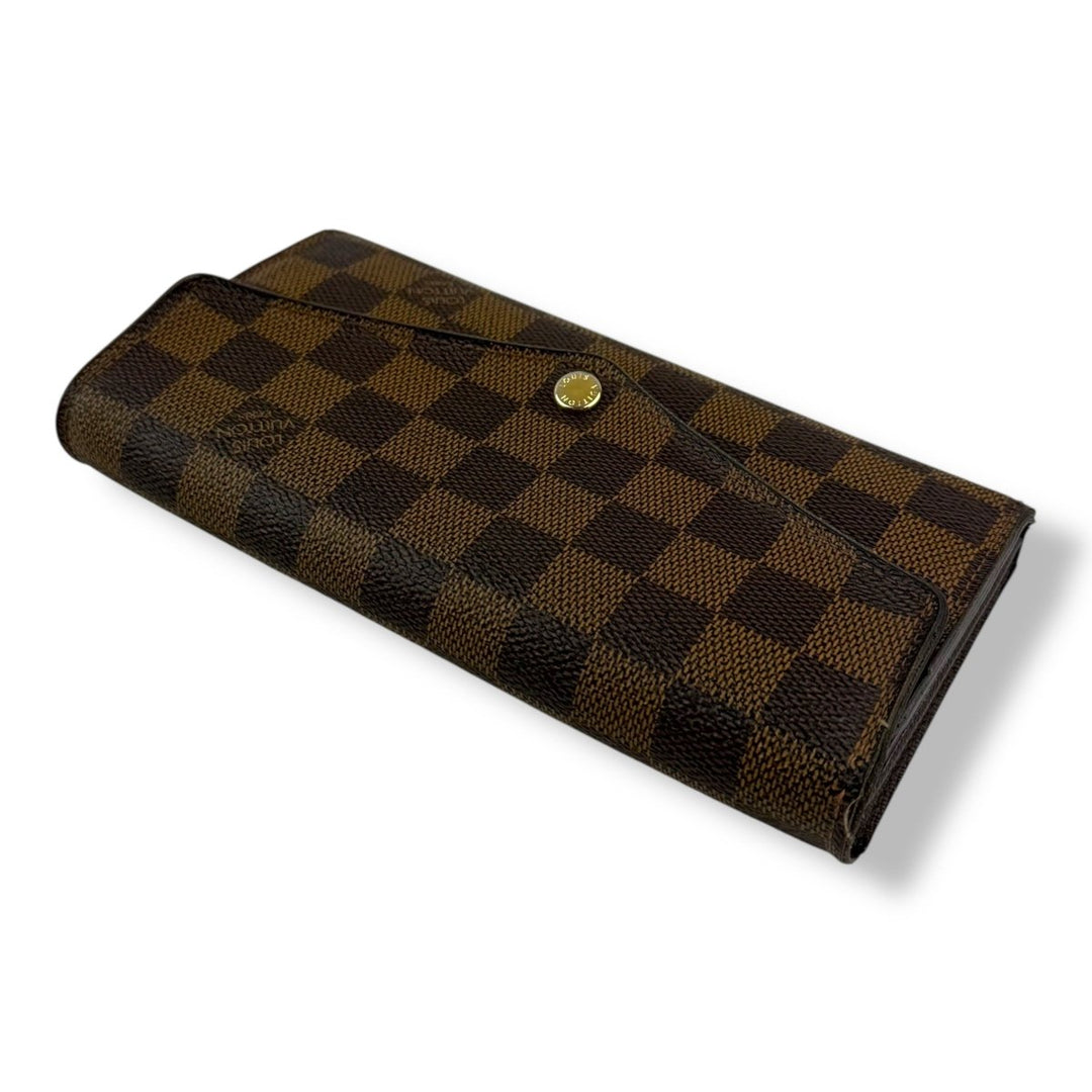 Louis Vuitton Sarah Brown Monogram Femme Wallet - Lux Central