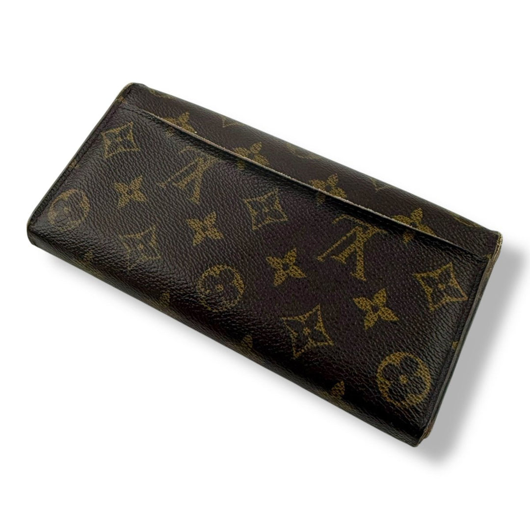 Louis Vuitton Sarah Brown Monogram Femme Wallet - Lux Central