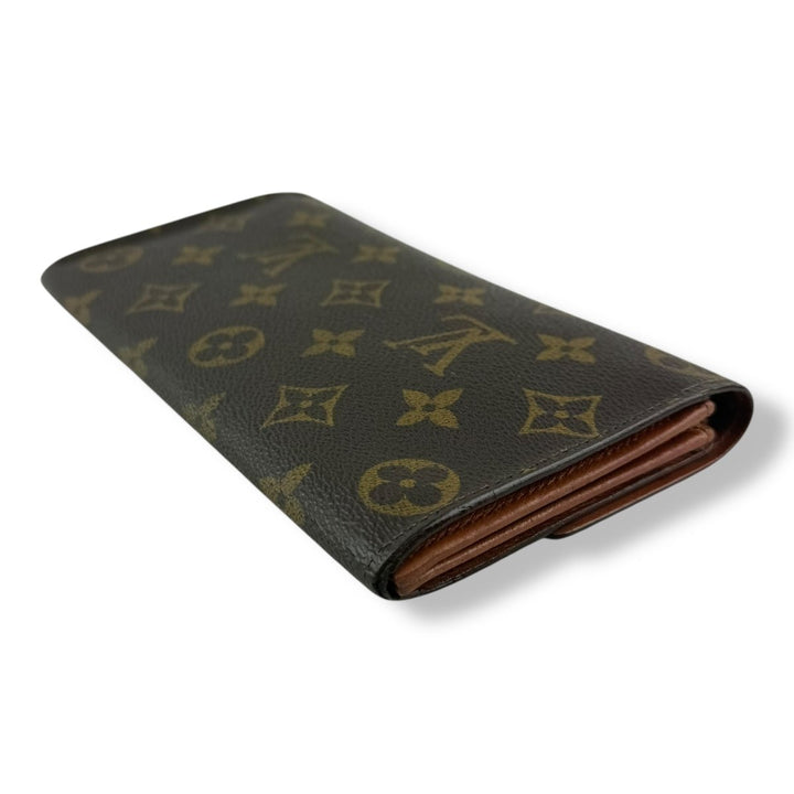 Louis Vuitton Sarah Brown Monogram Femme Wallet - Lux Central