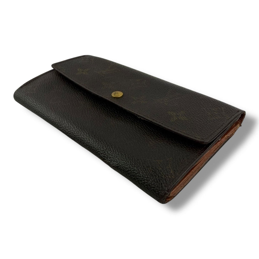 Louis Vuitton Sarah Brown Monogram Femme Wallet - Lux Central