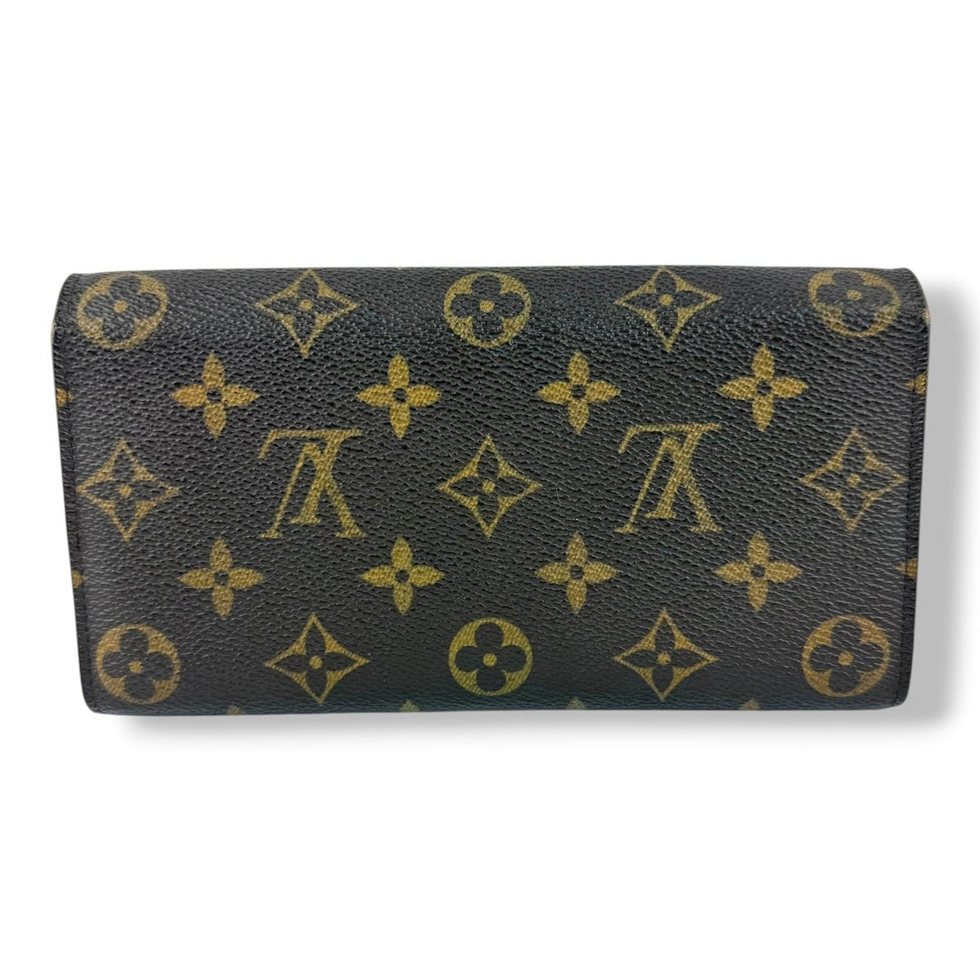 Louis Vuitton Sarah Brown Monogram Femme Wallet - Lux Central