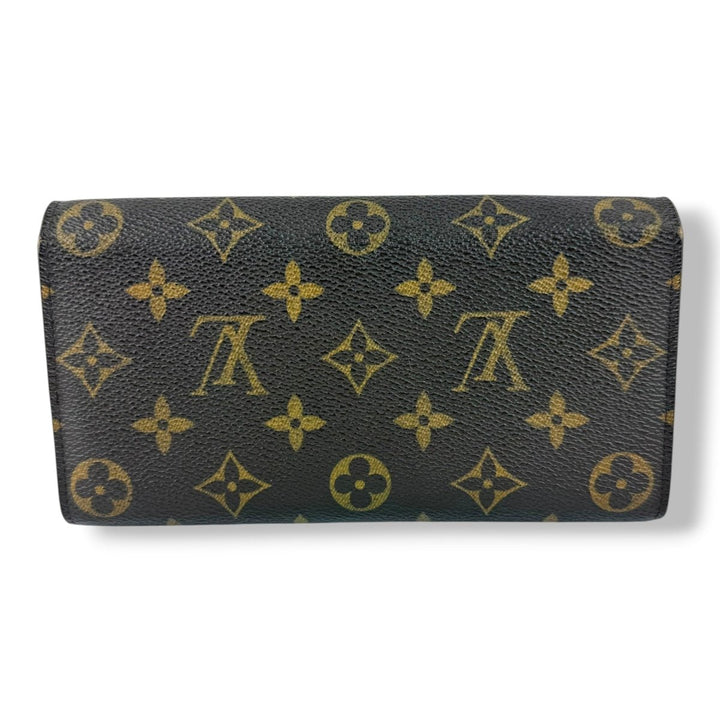 Louis Vuitton Sarah Brown Monogram Femme Wallet - Lux Central