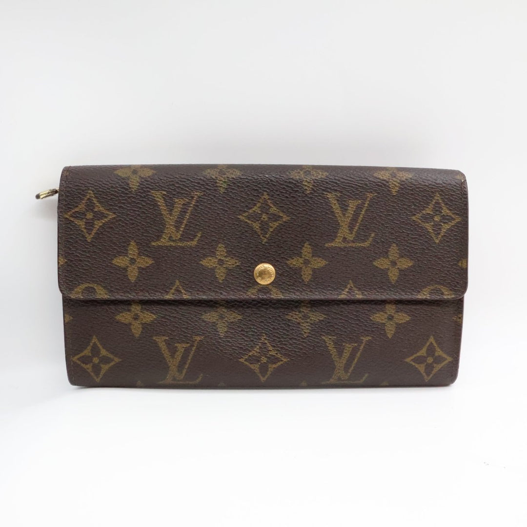 Louis Vuitton Sarah Brown Monogram Femme Wallet 8599 - Lux Central