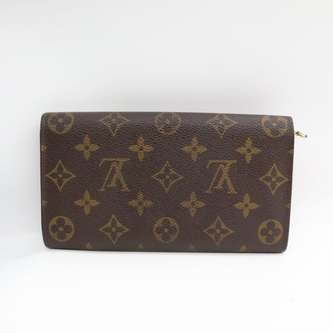 Louis Vuitton Sarah Brown Monogram Femme Wallet 8599 - Lux Central