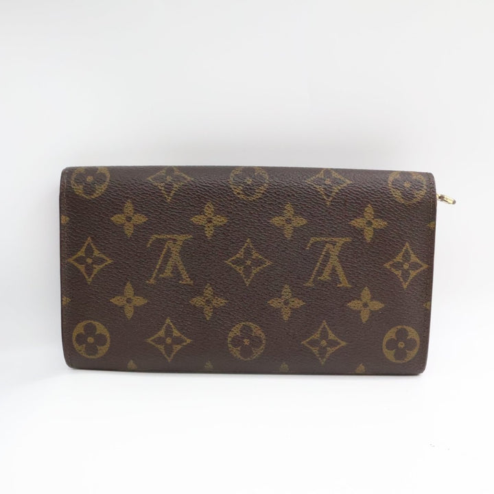 Louis Vuitton Sarah Brown Monogram Femme Wallet 8599 - Lux Central