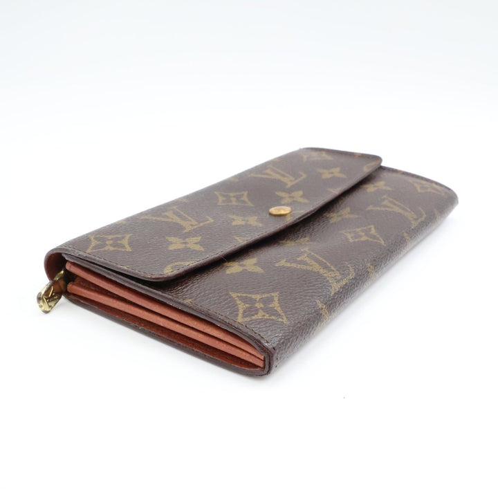 Louis Vuitton Sarah Brown Monogram Femme Wallet 8599 - Lux Central