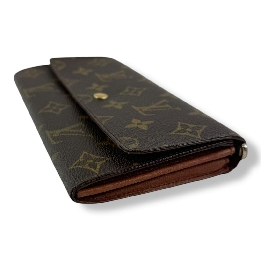 Louis Vuitton Sarah Brown Monogram Femme Wallet - Lux Central