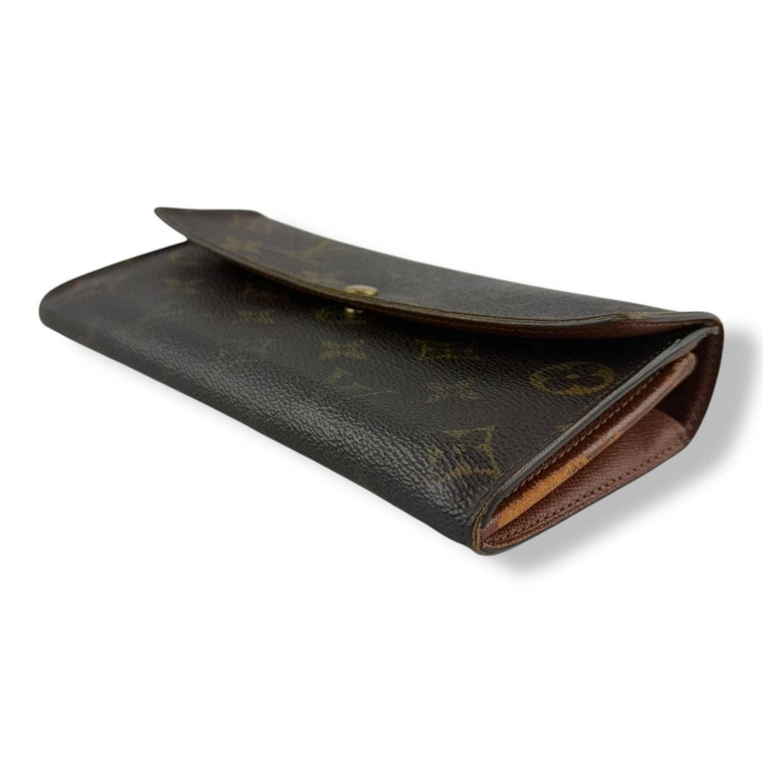 Louis Vuitton Sarah Brown Monogram Femme Wallet - Lux Central