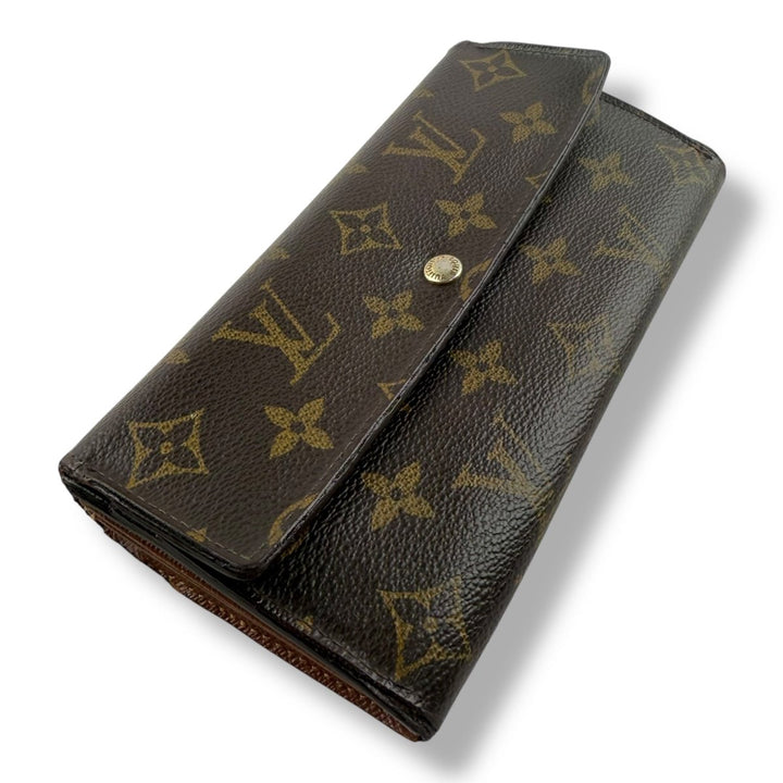 Louis Vuitton Sarah Brown Monogram Femme Wallet - Lux Central