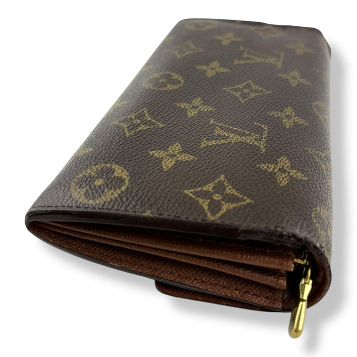 Louis Vuitton Sarah Brown Monogram Femme Wallet - Lux Central