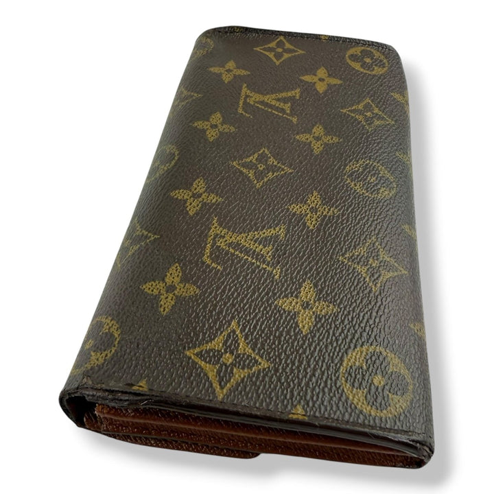 Louis Vuitton Sarah Brown Monogram Femme Wallet - Lux Central