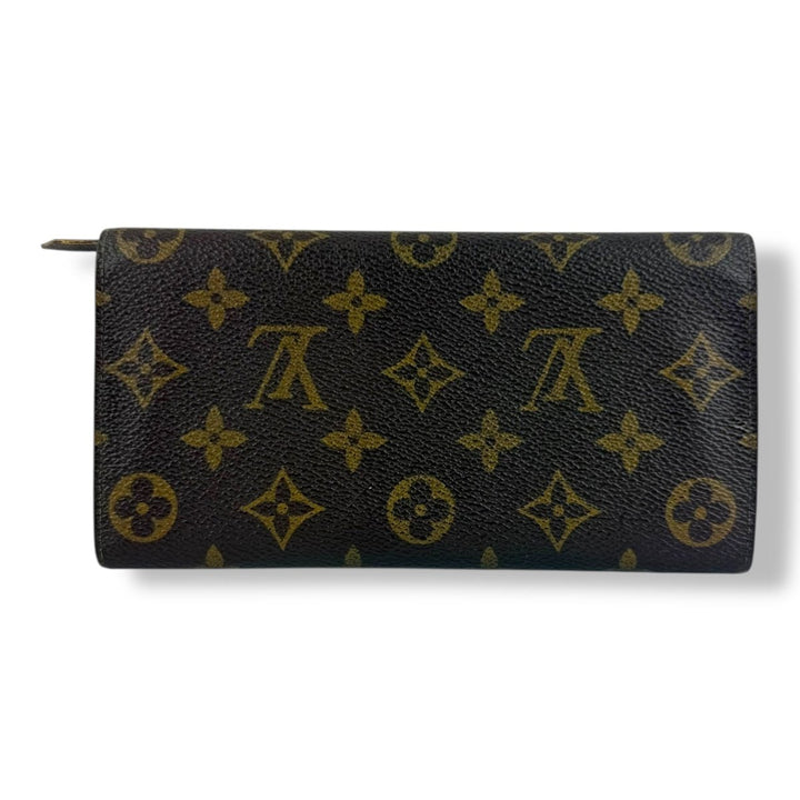 Louis Vuitton Sarah Brown Monogram Femme Wallet - Lux Central
