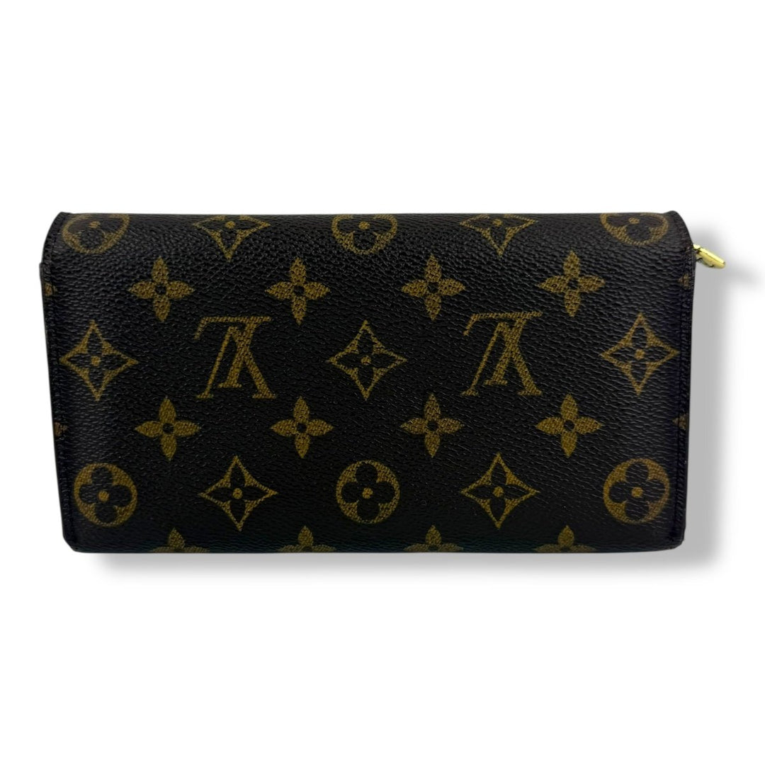 Louis Vuitton Sarah Brown Monogram Femme Wallet - Lux Central
