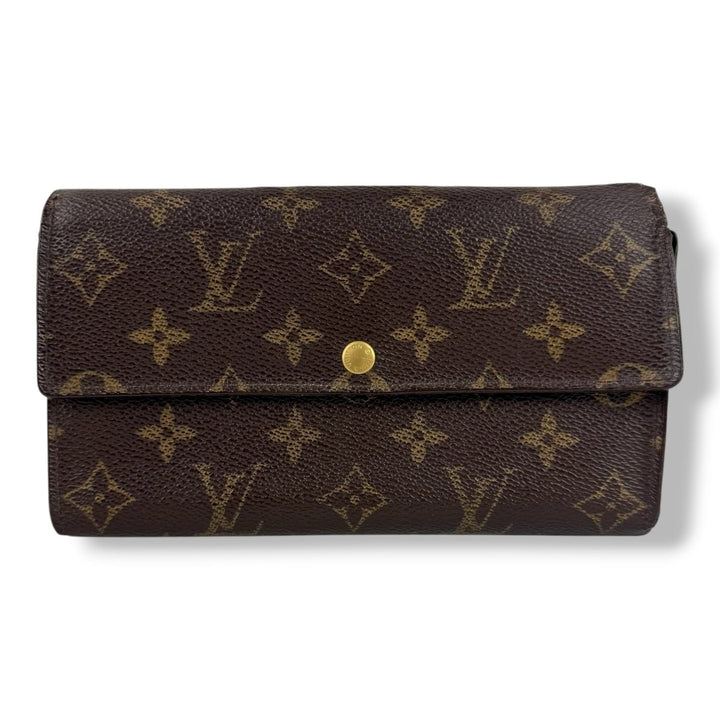 Louis Vuitton Sarah Brown Monogram Femme Wallet - Lux Central