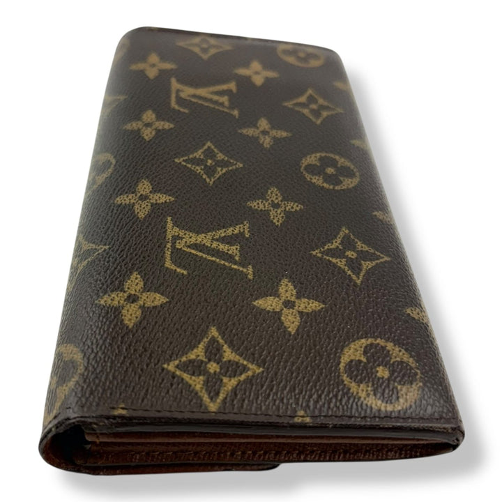 Louis Vuitton Sarah Brown Monogram Femme Wallet - Lux Central