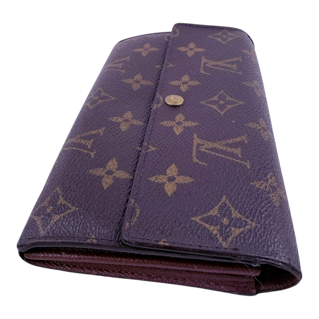 Louis Vuitton Sarah Brown Monogram Femme Wallet - Lux Central