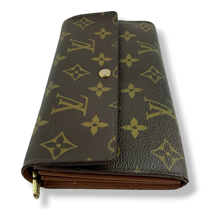 Louis Vuitton Sarah Brown Monogram Femme Wallet - Lux Central