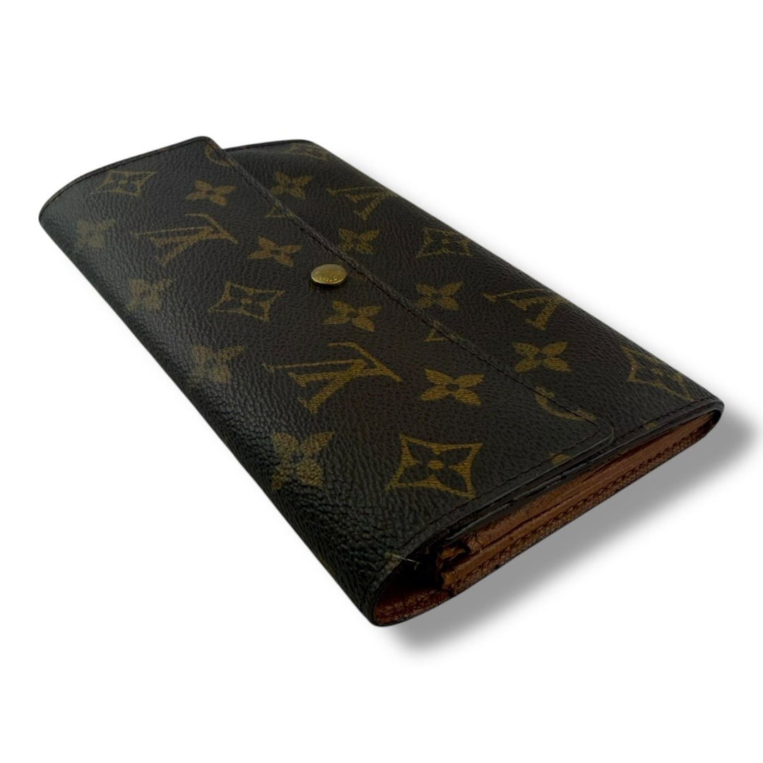 Louis Vuitton Sarah Brown Monogram Femme Wallet - Lux Central
