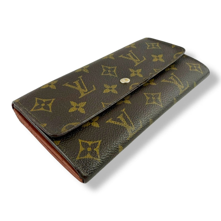 Louis Vuitton Sarah Brown Monogram Femme Wallet - Lux Central
