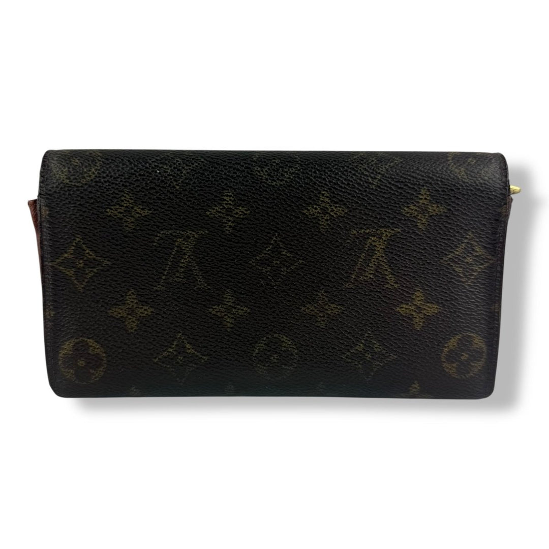 Louis Vuitton Sarah Brown Monogram Femme Wallet - Lux Central
