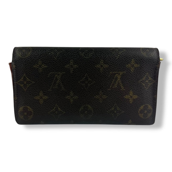 Louis Vuitton Sarah Brown Monogram Femme Wallet - Lux Central