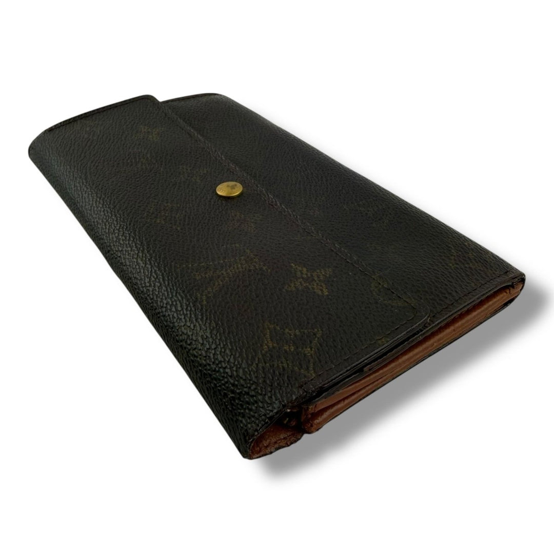 Louis Vuitton Sarah Brown Monogram Femme Wallet - Lux Central