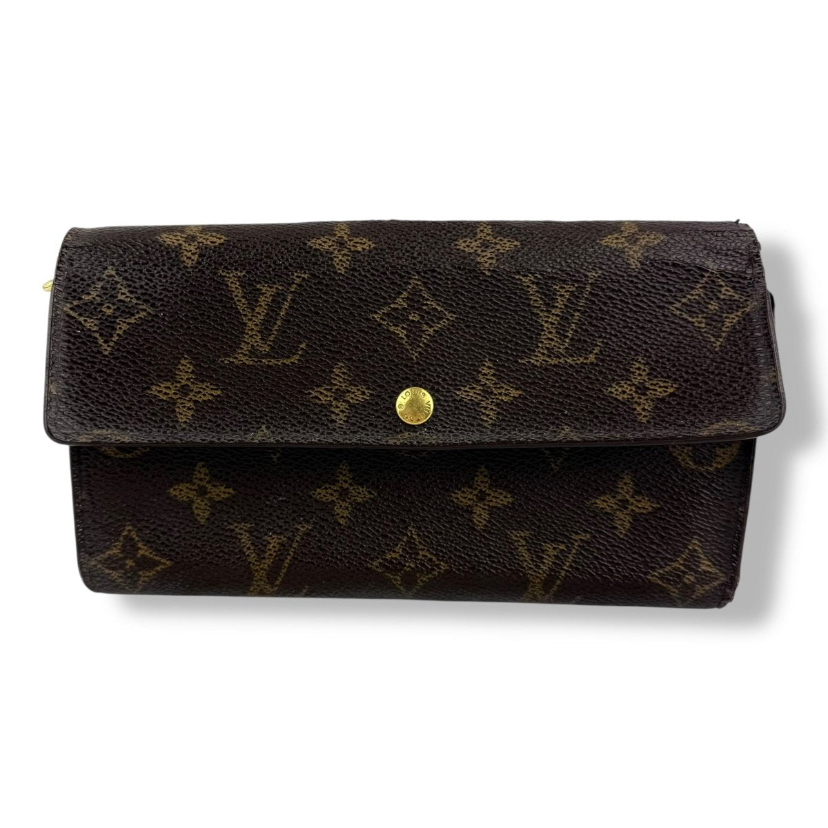 Louis Vuitton Sarah Brown Monogram Femme Wallet - Lux Central