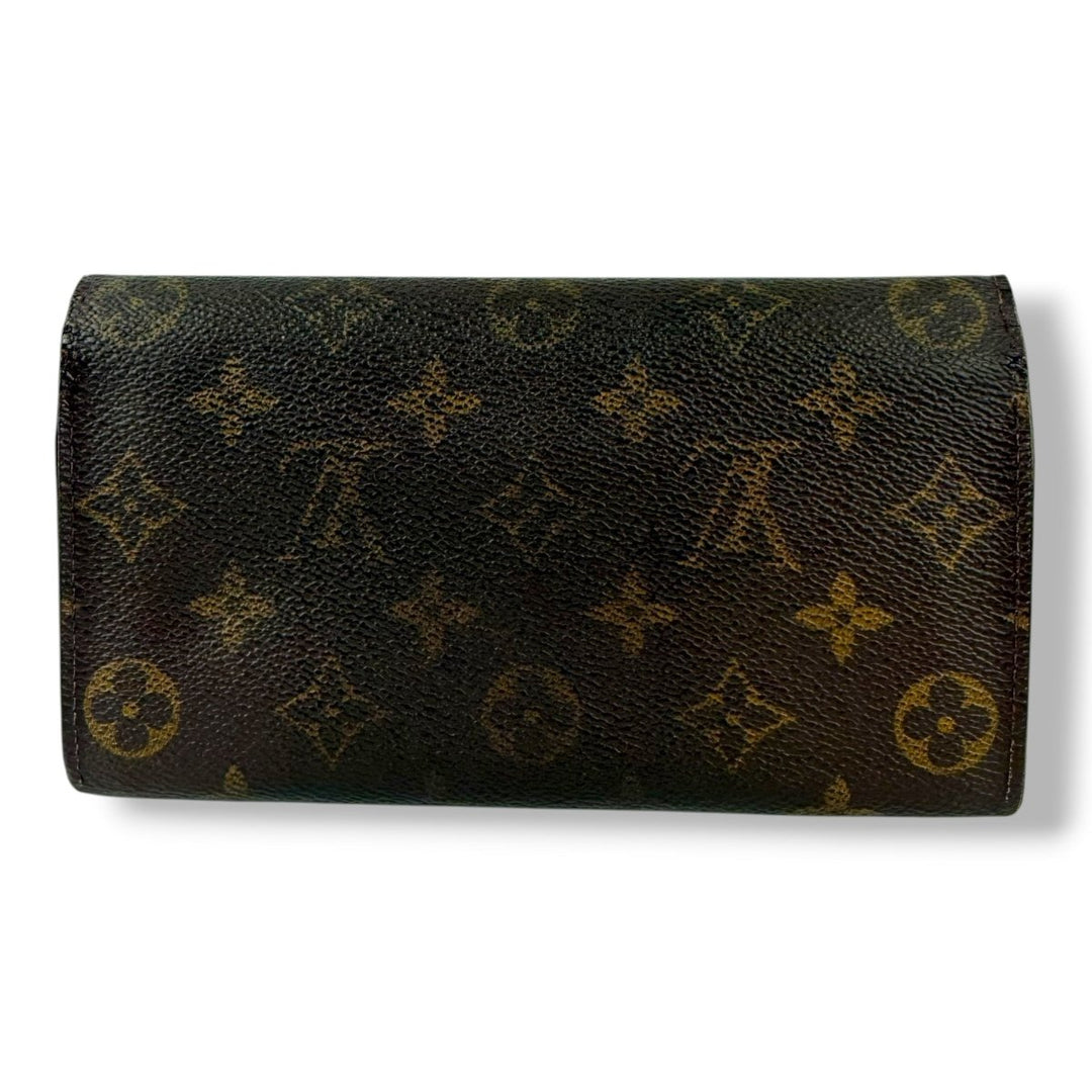 Louis Vuitton Sarah Brown Monogram Femme Wallet - Lux Central